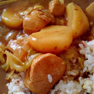 新じゃがいもカレー